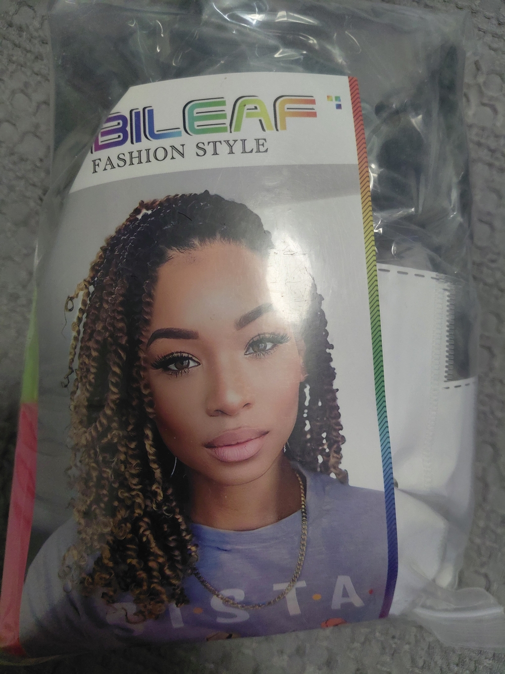 BILEAF Fashion Style Curly Twist Croche Hair - 1B